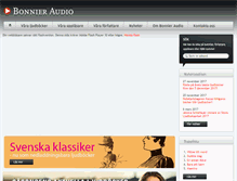 Tablet Screenshot of bonnieraudio.se